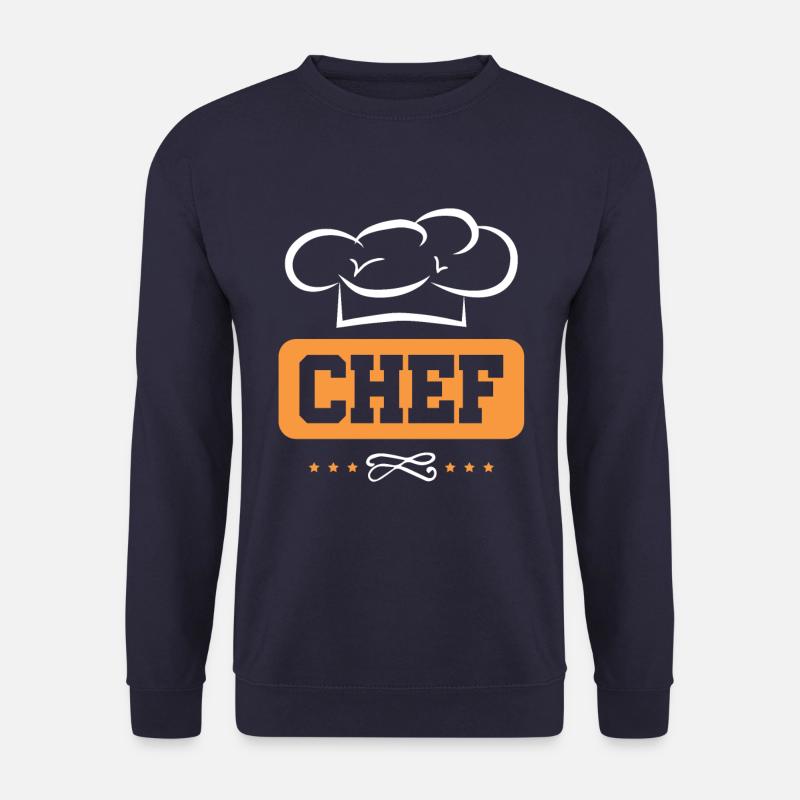 chef koch - Unisex Pullover - Navy