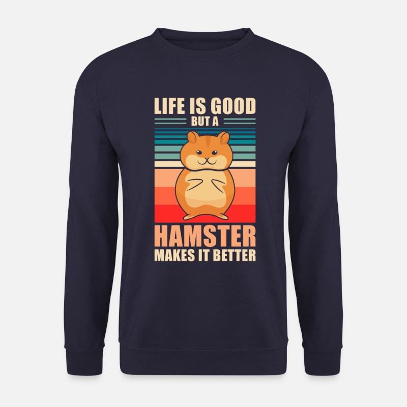 Hamster - Unisex Pullover - Navy