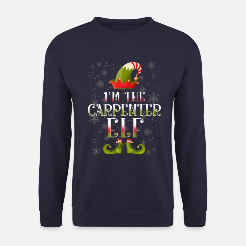 Zimmermann Elf Weihnachten - Unisex Pullover - Navy