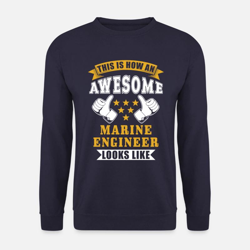 Naval Engineer Gift - Unisex Sweatshirt - navy
