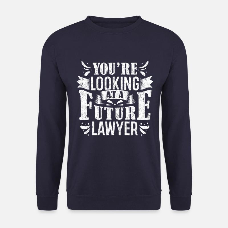 Law Student Gift - Unisex Sweatshirt - navy