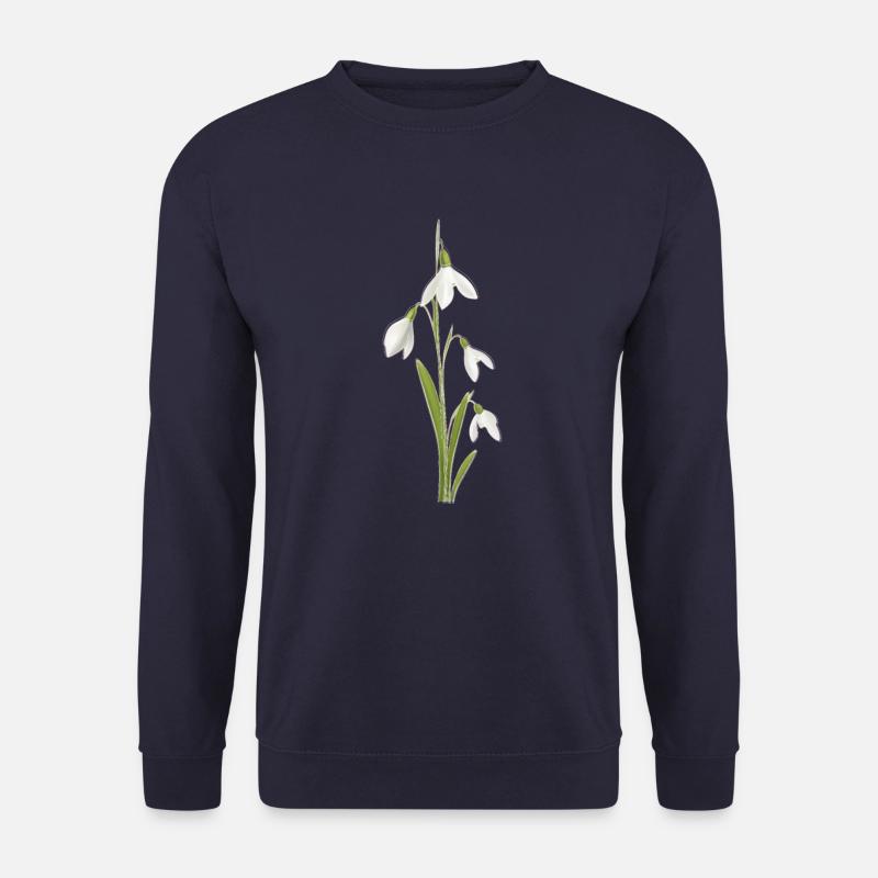 Schneeglöckchen - Unisex Pullover - Navy