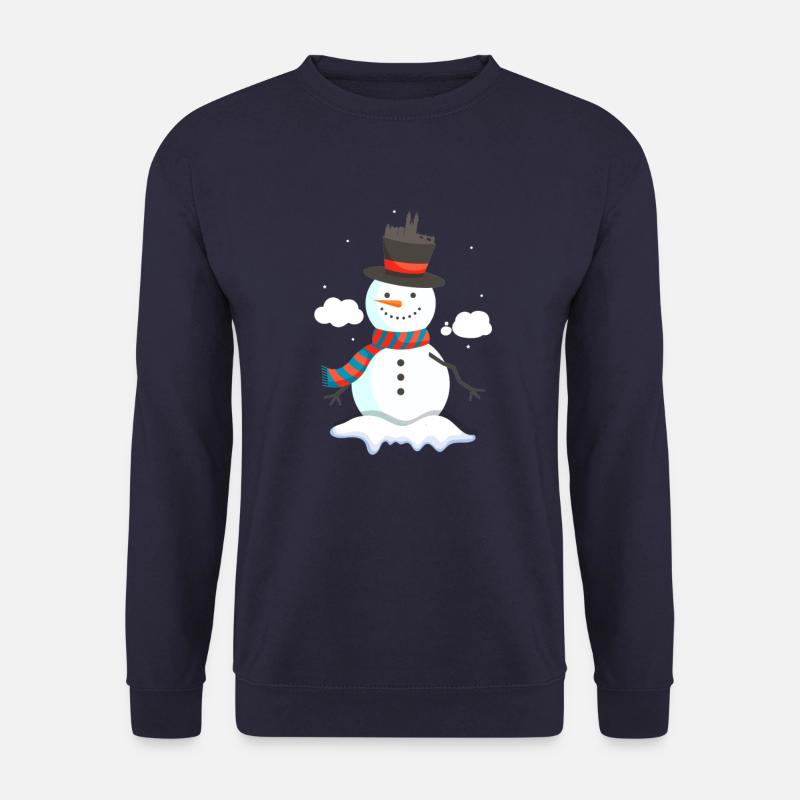 Prag Schneemann - Unisex Pullover - Navy
