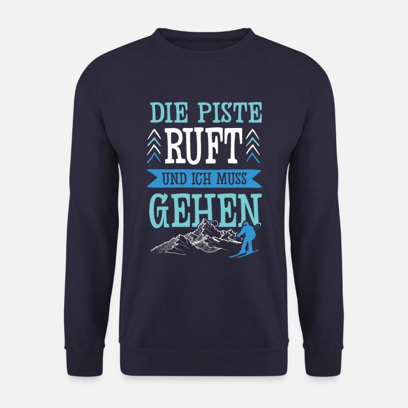 Die Piste Ruft - Unisex Pullover - Navy