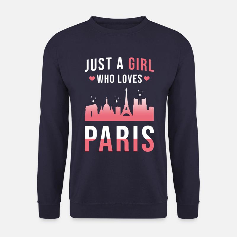 Paris - Unisex Sweatshirt - navy