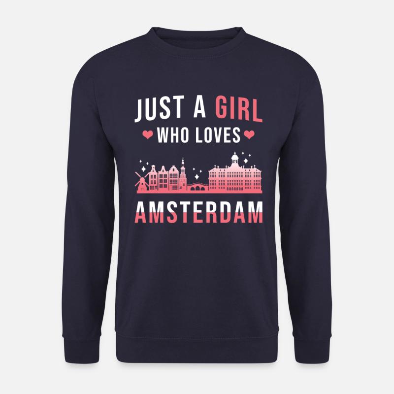Amsterdam - Unisex Pullover - Navy