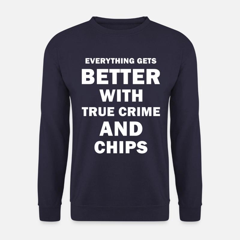 True Crime - Unisex Pullover - Navy