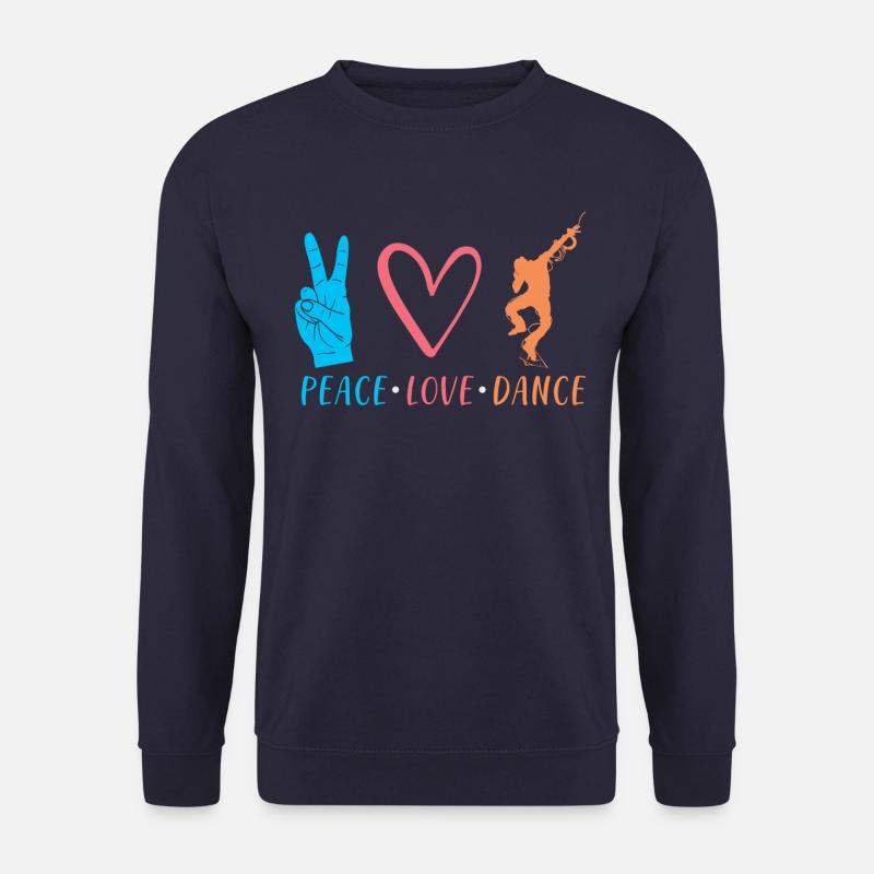 Dancing Dancer Gift - Unisex Sweatshirt - navy