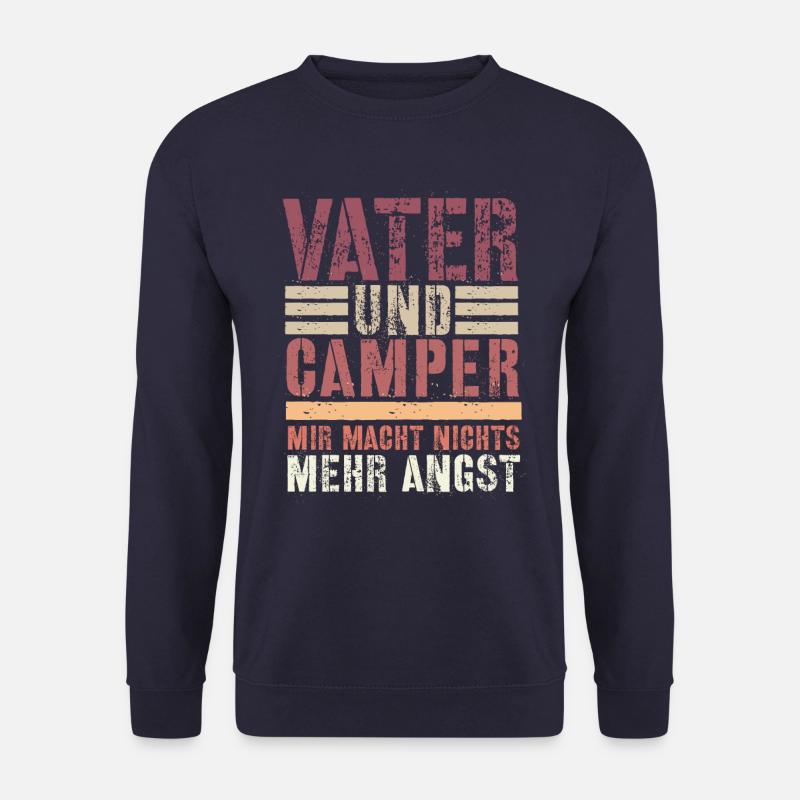 Papa und Camper - Unisex Pullover - Navy