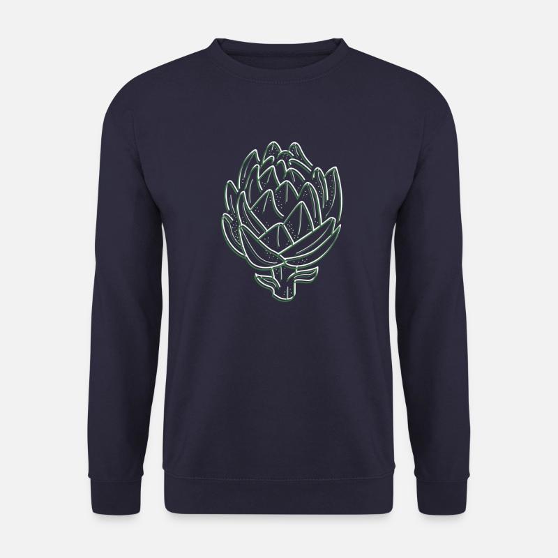 Artischocke Lineart - Unisex Pullover - Navy