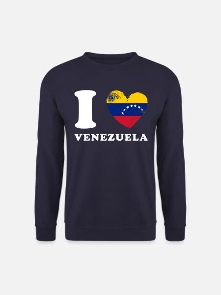 J’aime le Venezuela - Sweat-shirt Unisexe - marine