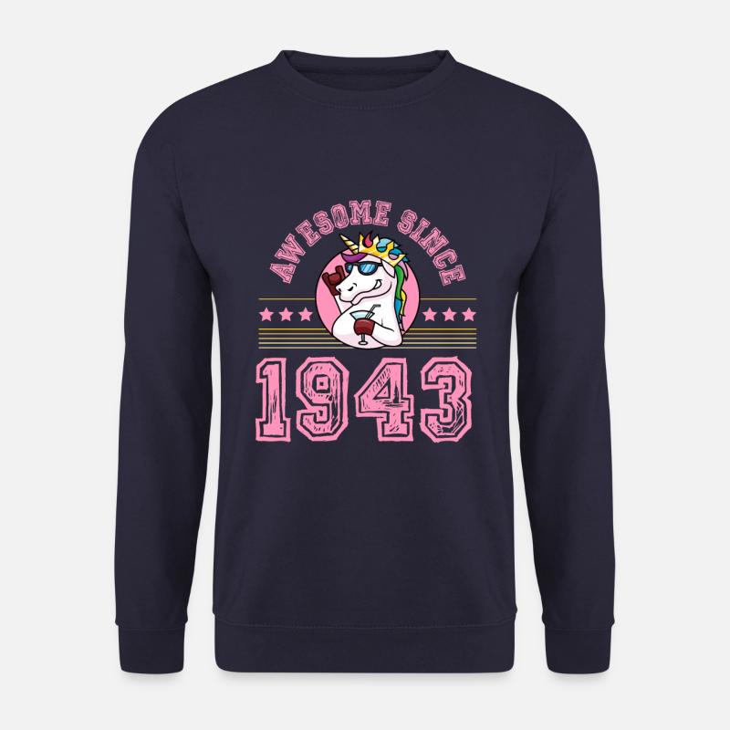 1943 Awesome Einhorn - Unisex Pullover - Navy