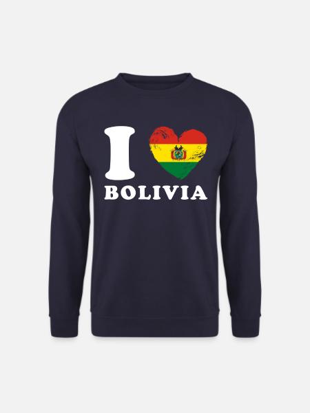 Ich liebe Bolivien - Unisex Pullover - Navy
