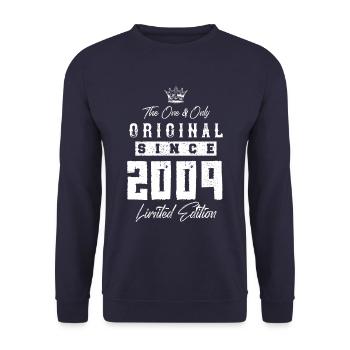 Édition limitée 2009 - Sweat-shirt Unisexe - marine - Devant - Alina (178cm) & Michal (187cm)
