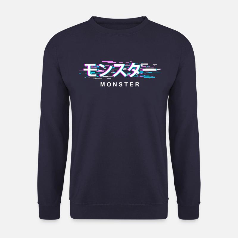 Monster - Unisex Pullover - Navy