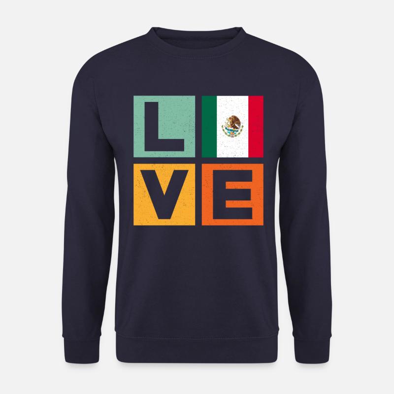 Mexiko Liebe - Unisex Pullover - Navy