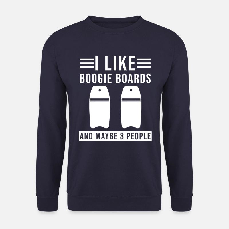 Bodyboarding Boogie Boarding - Unisex Pullover - Navy