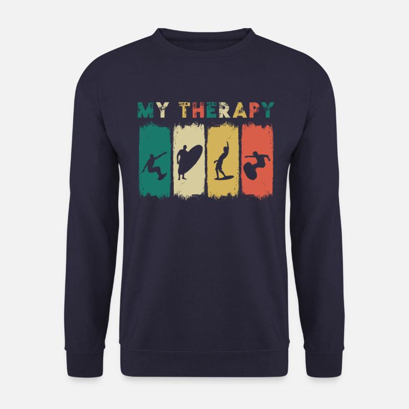 Surfing - Unisex Pullover - Navy