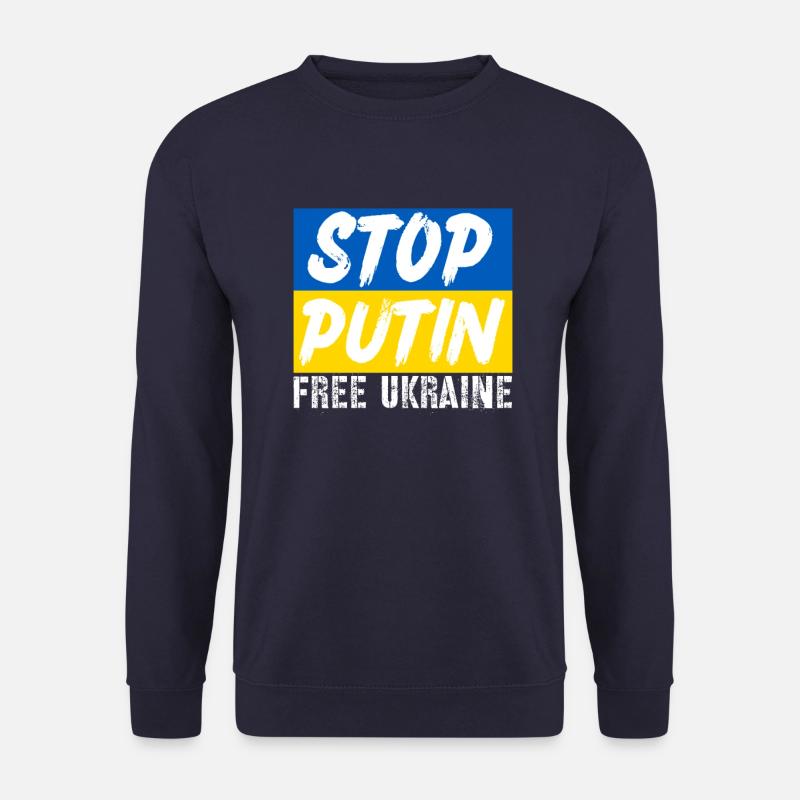 Stop Putin - Unisex Sweatshirt - navy