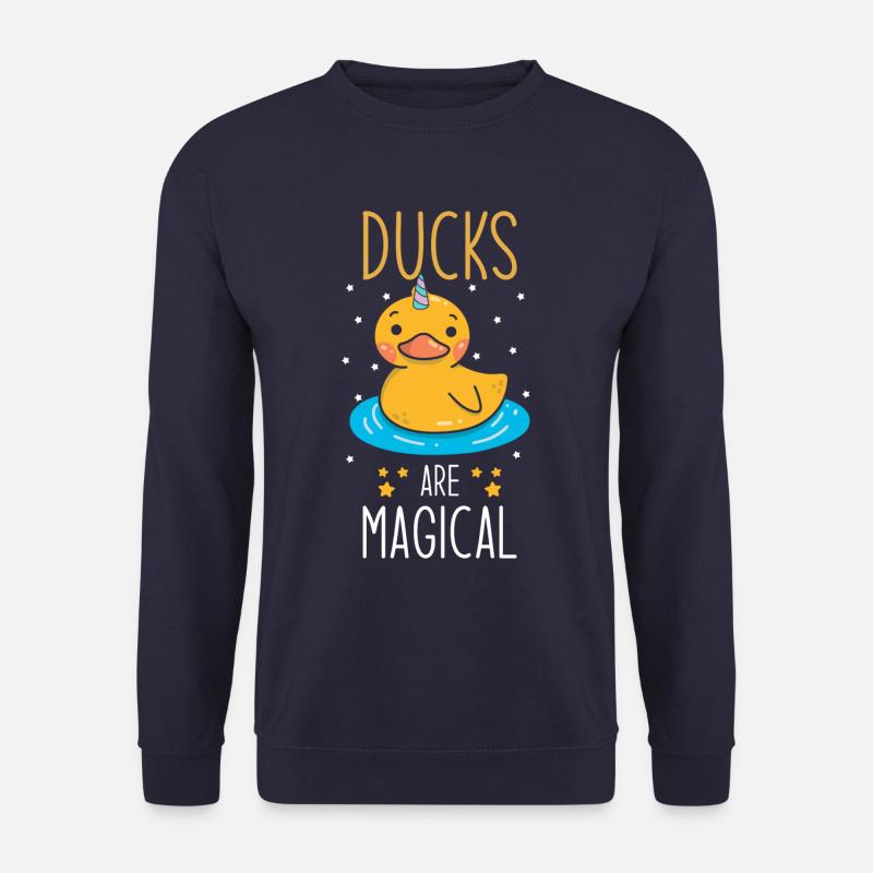 Ente Spruch - Unisex Pullover - Navy