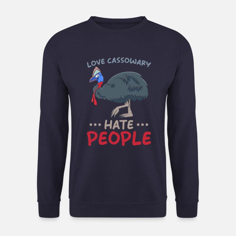 Cassowary - Unisex Pullover - Navy