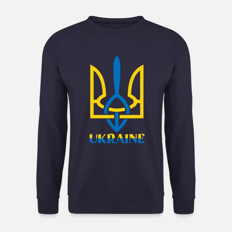 Ukraine Symbol - Unisex Pullover - Navy
