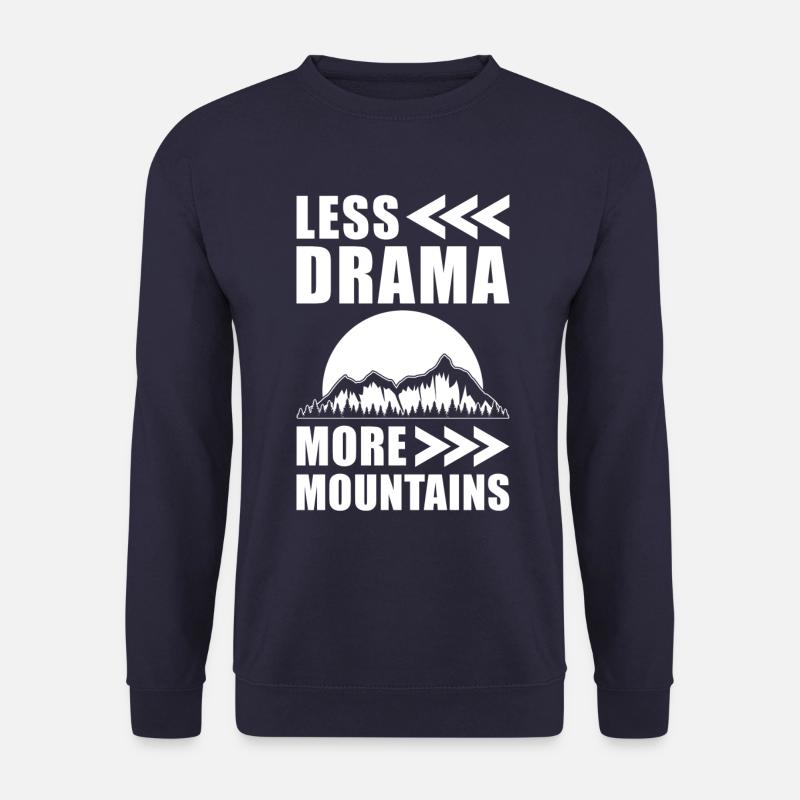 Berge - Unisex Pullover - Navy