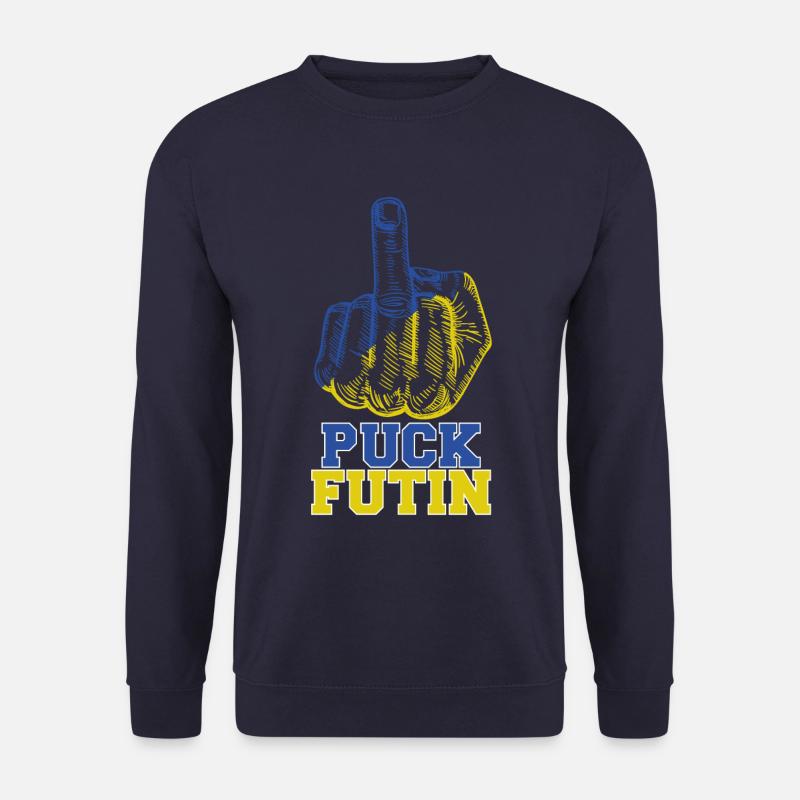 Puck Futin - Unisex Pullover - Navy