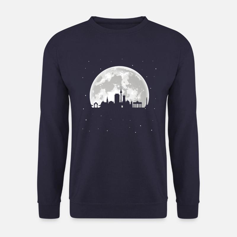 Berlin skyline - Unisex Sweatshirt - navy