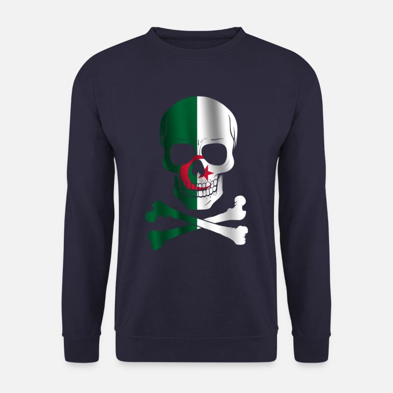 Algeria Flag - Unisex Sweatshirt - navy