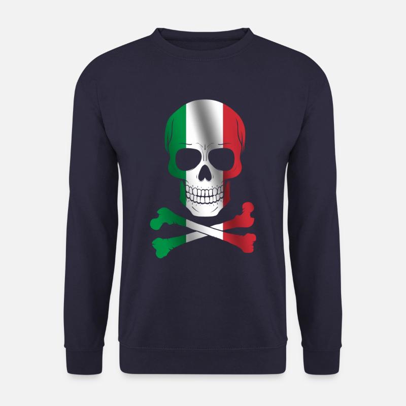 Italien Flagge - Unisex Pullover - Navy