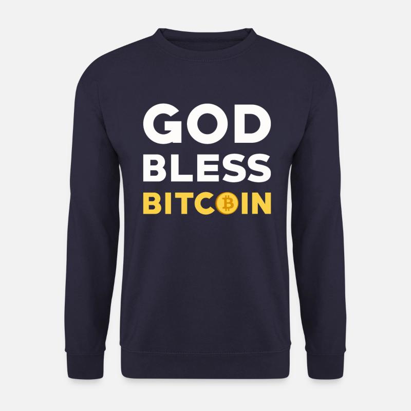Bitcoin - Unisex Sweatshirt - navy