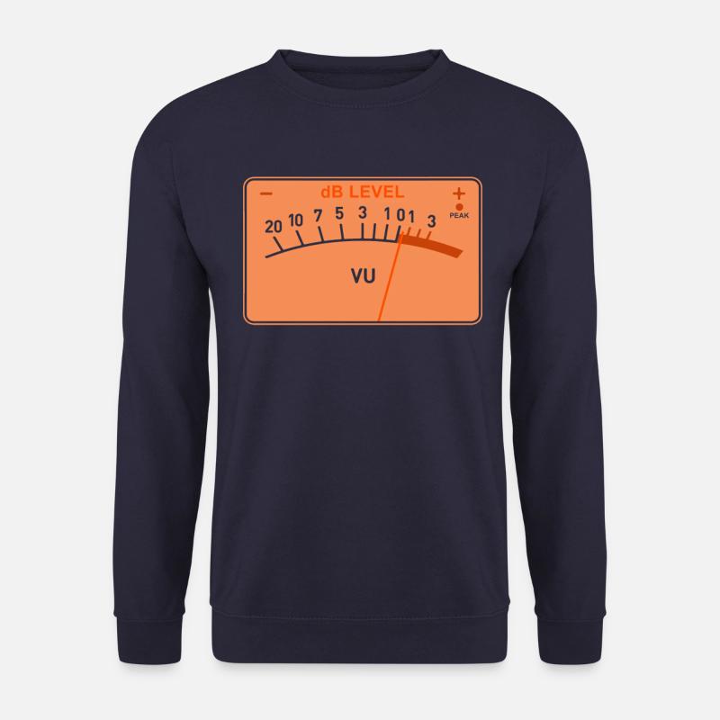 Volume Meter - Unisex Pullover - Navy