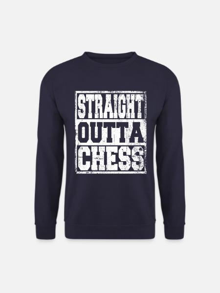 Chess saying funny - Unisex Sweatshirt - navy