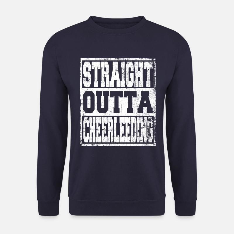Cheerleading saying funny - Unisex Sweatshirt - navy