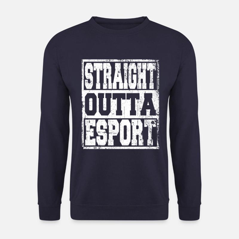 Esport saying funny - Unisex Sweatshirt - navy