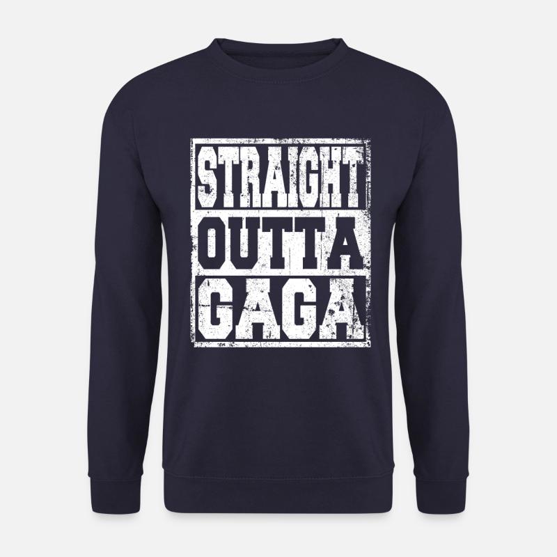 Gaga Ball Spruch lustig - Unisex Pullover - Navy