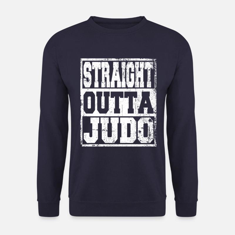 Judo saying funny - Unisex Sweatshirt - navy
