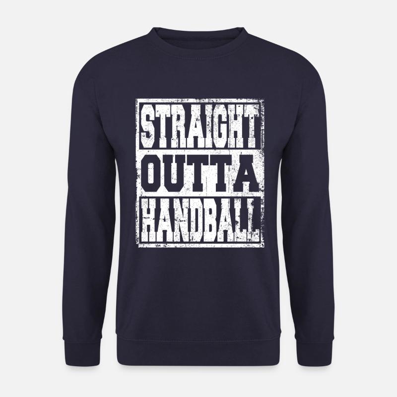 Handball Spruch lustig - Unisex Pullover - Navy