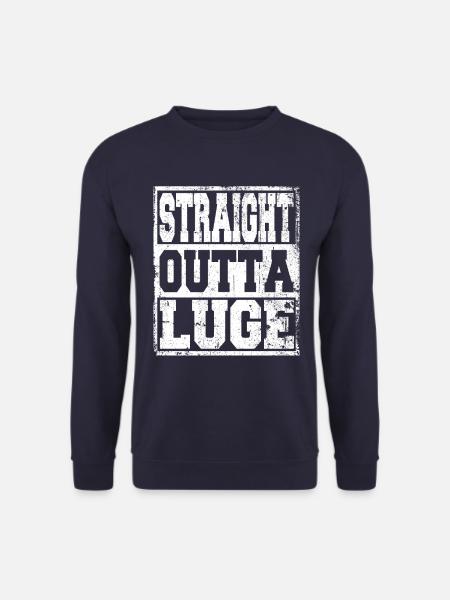 Luge Spruch lustig - Unisex Pullover - Navy