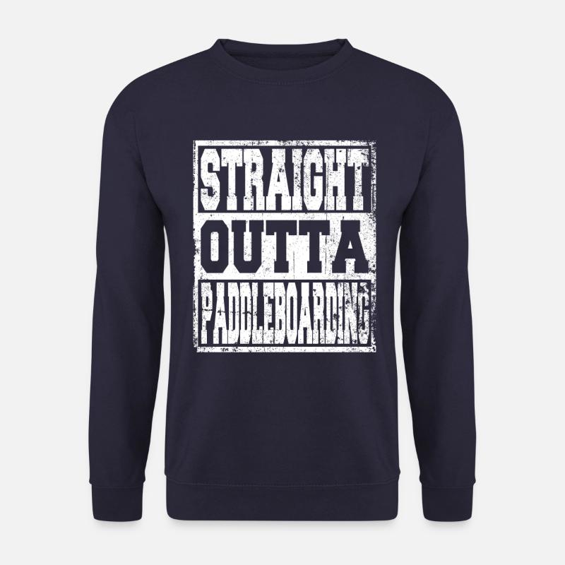 Paddleboarding saying funny - Unisex Sweatshirt - navy