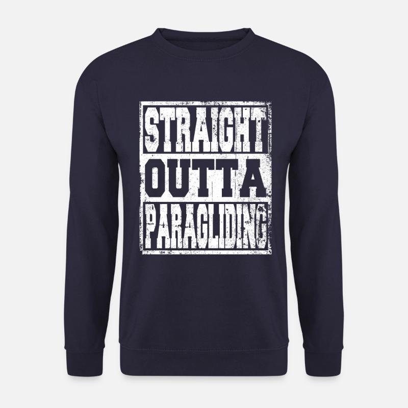Paragliding saying funny - Unisex Sweatshirt - navy