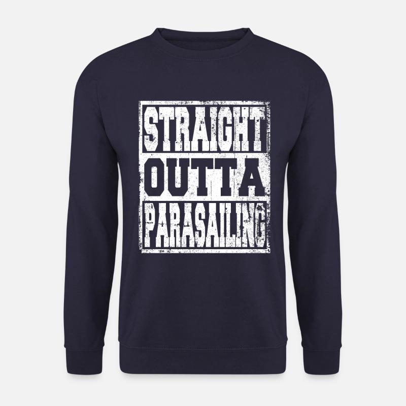Parasailing saying funny - Unisex Sweatshirt - navy