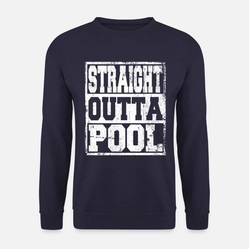 Pool Spruch lustig - Unisex Pullover - Navy