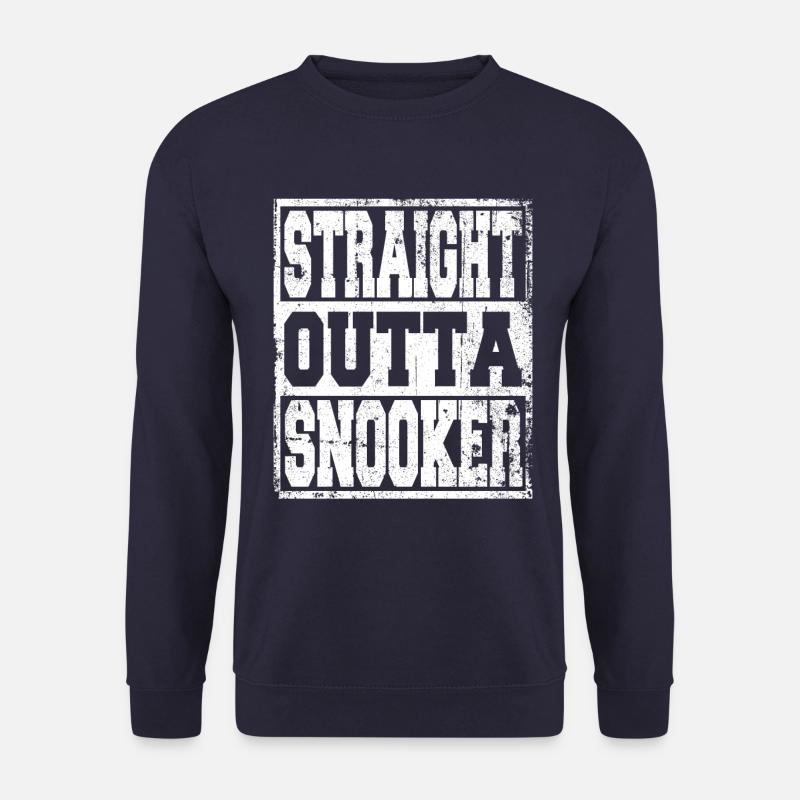 Snooker Spruch lustig - Unisex Pullover - Navy