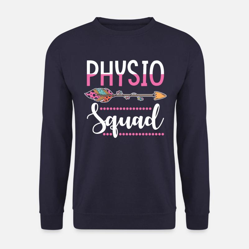 Physio physiotherapist group - Unisex Sweatshirt - navy