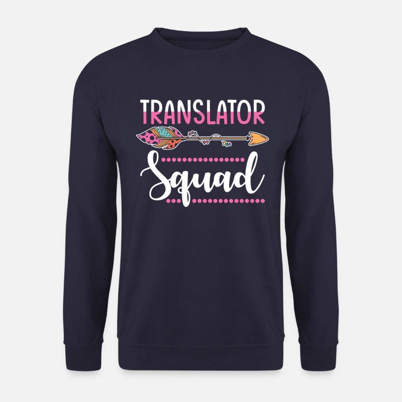 translator group - Unisex Sweatshirt - navy
