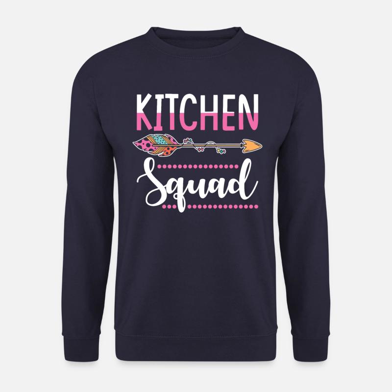 Küchen MItarbeiterin Gruppe - Unisex Pullover - Navy