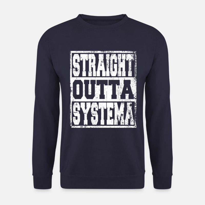 Systema disant drôle - Sweat-shirt Unisexe - marine