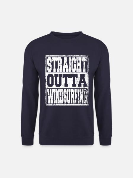 Windsurfing saying funny - Unisex Sweatshirt - navy